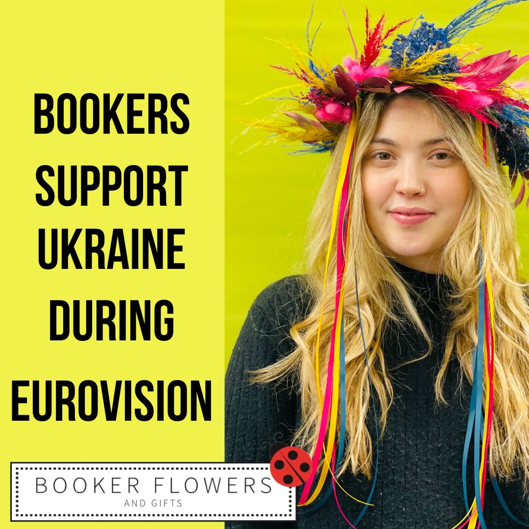 Bookers Flowers help Ukraine at Eurovision